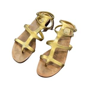 Dolce Vita Gold Grecian Sandals